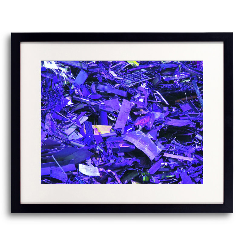 Homage to Yves Klein Framed Print, 16" H x 20" W