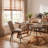 Modern Faux Leather Dining Chairs Upholstered Side Chairs for Kitchen & Living Room-1683532258