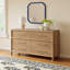 Colleen 6 Drawer 66" W Double Dresser-887375366
