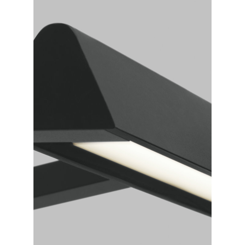 Dessau Dimmable LED Wall Mounted Picture Light, Nightshade Black