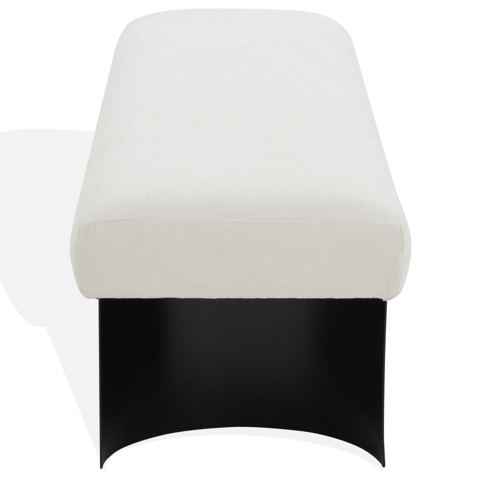 Axelle Bench, White
