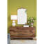 Ornement de style baroque doré 24 po x 42 po pour la chambre à coucher, miroir mural 24 po x 42 po, salle de bain murale