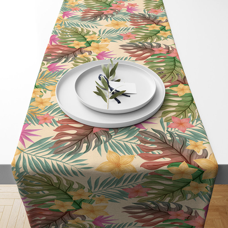 Knopp Floral Table Runner