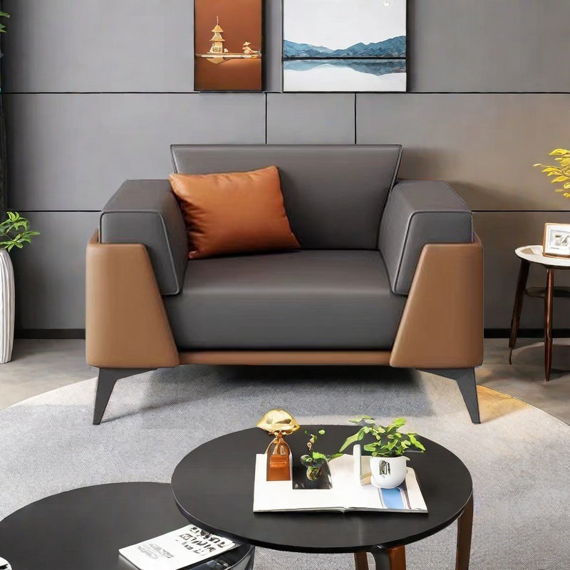 Office sofa Simple modern business reception