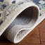 Tapis bleu / ivoire en laine / coton touffeté à la main Martha Stewart-70935244