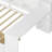 Twin L-shape Daybed With Plentiful Storage Areas, White Wooden Bed Study Desk & Bookcase Thoughtful Storage, Built-in-1528089860-1528089861