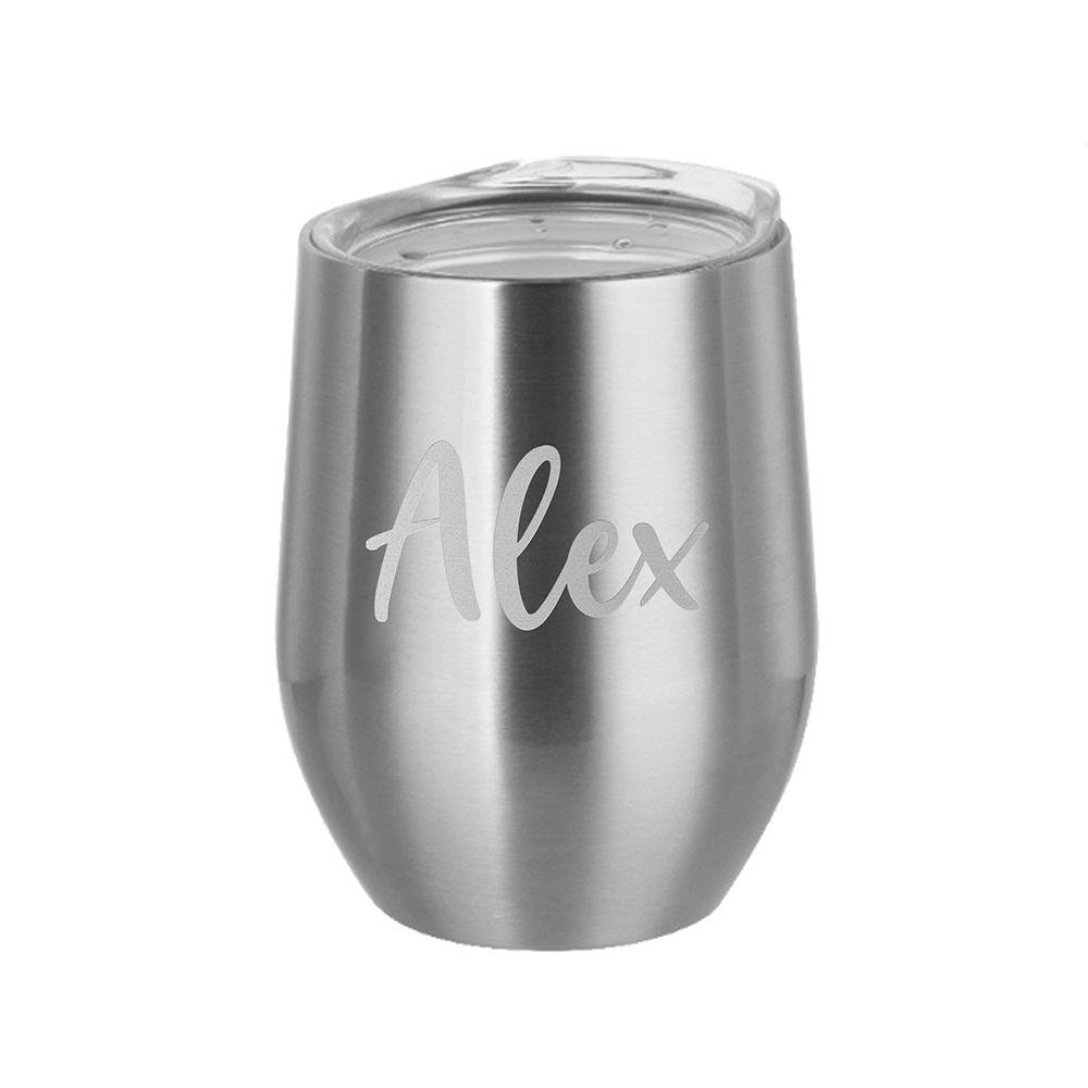 Insulated Stemless Gloss Wine Tumbler