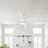 100" Extra Large Industrial Dimmable Ceiling Fan With LED Lights And Remote Control-1815354111