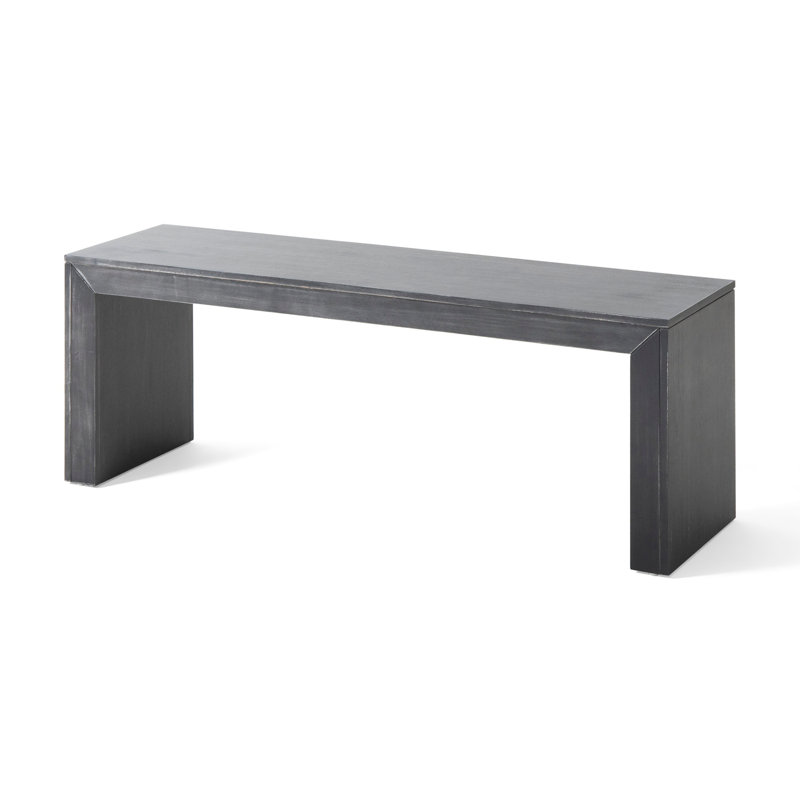 Acacia Wood Dining Bench, 18" H x 48" W x 15" D