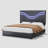 Storage Platform Bed with Adjustable Headboard and LED Lights-68432923