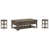 3 Pieces: Coffee Table, 2 End Tables selected