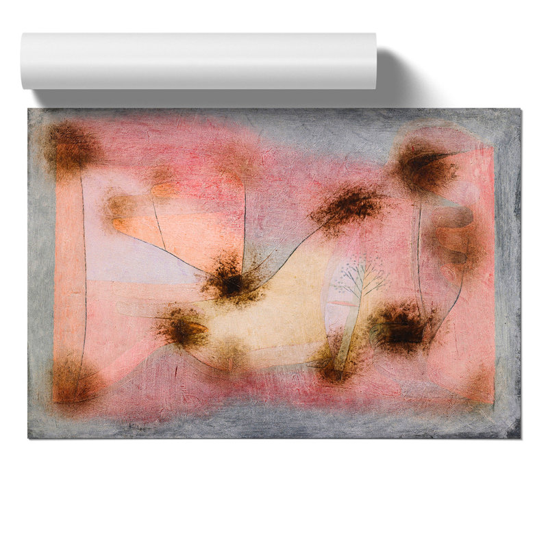 Hardy Plants by Paul Klee - No Frame Painting, 21cm H x 30cm W x 0.1cm D