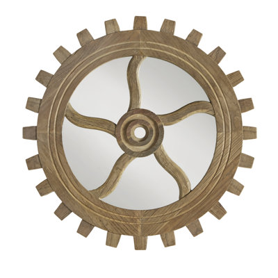 Wood Wall Mirror