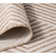 NICOLE MILLER NEW YORK Patio Country Ombre Geo Outdoor Area Rug, Beige/Cream