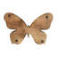 Figurine papillon en bois fabriquée à la main - Décoration rustique en bois sculpté pour la décoration intérieure.-949855069