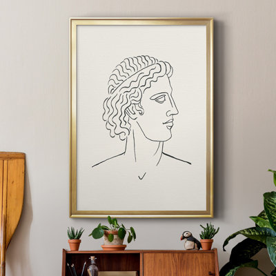 Greek Busts I - Picture Frame Print