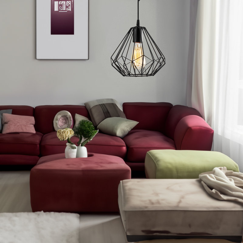 Lustre Petronio, H 8,3 po x l 9,1 po x P 9,1 po