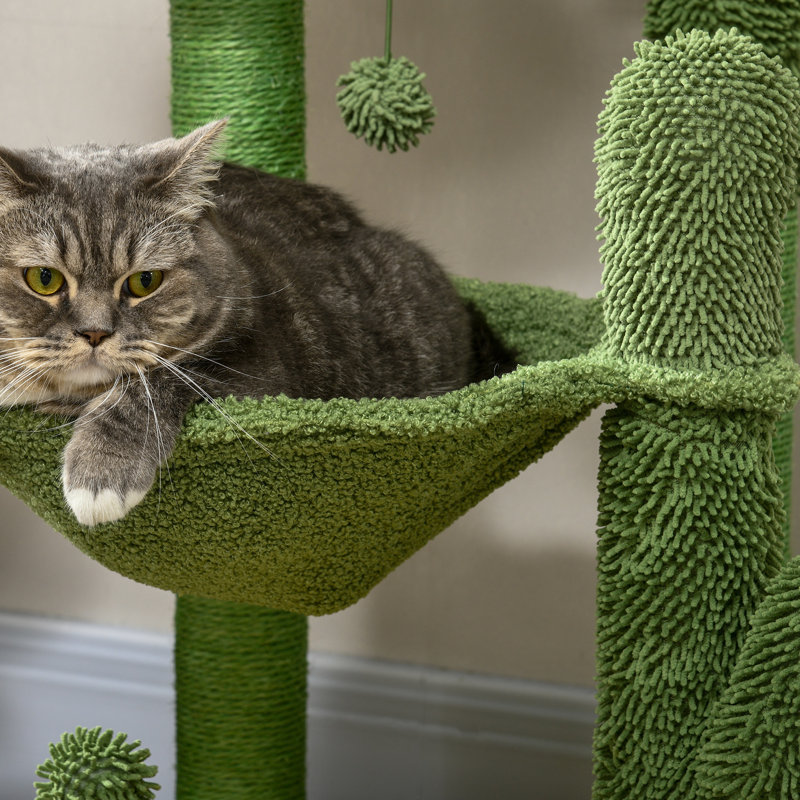 208.28cm H Cat Tree
