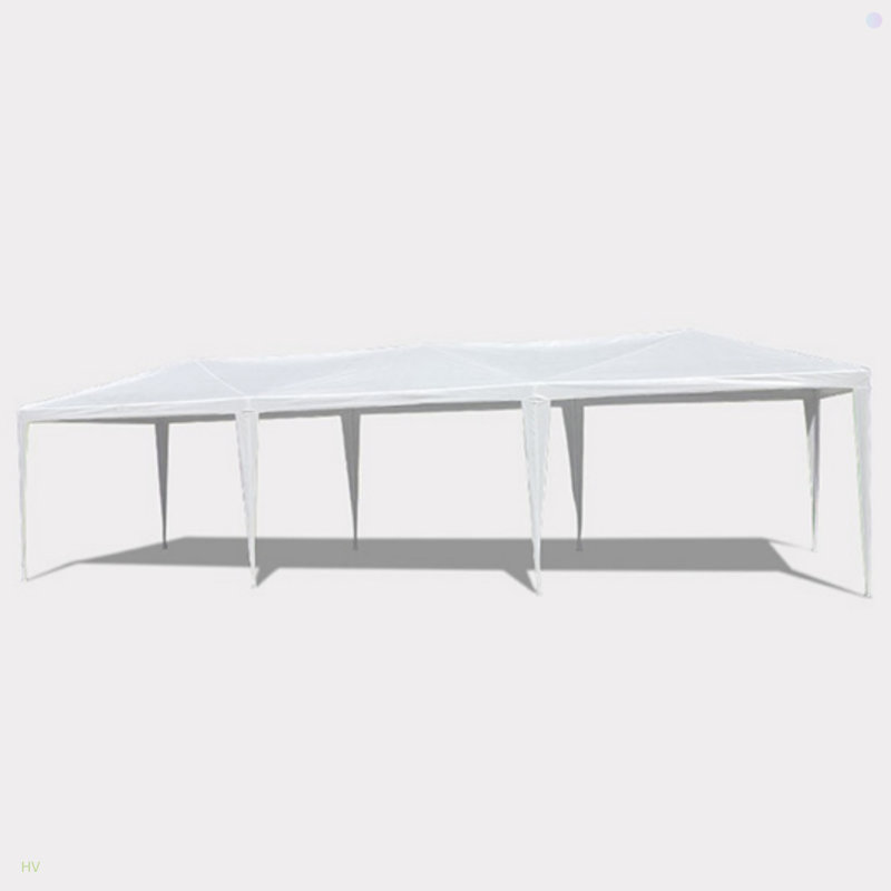 Pavillon de jardin pour tente de mariage avec 8 parois latérales amovibles