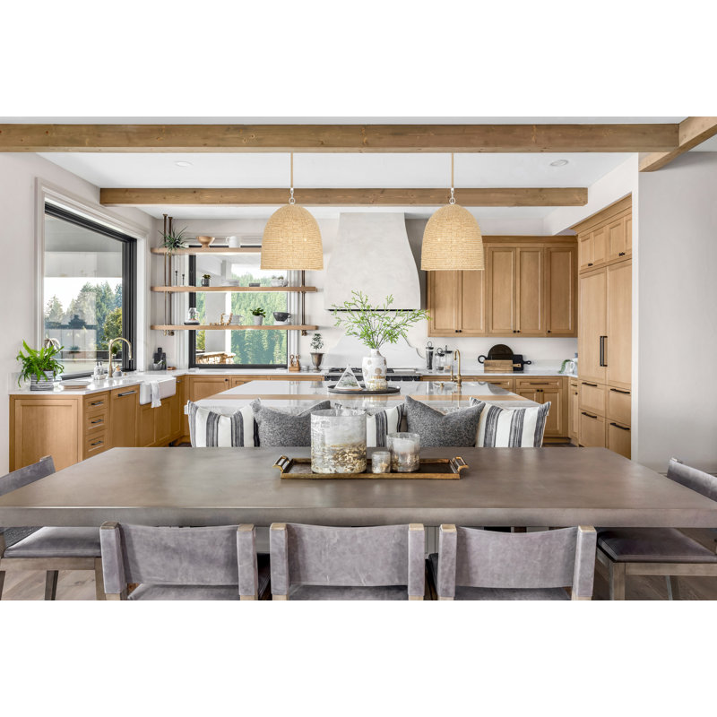 Jerard 3 - Light Matte White Dome Pendant