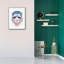«Wild Lion» par Balazs Solti, art mural sur toile-806748725
