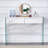 Environmental Protection MDF Minimalist Dresser, Desk, Desktop Computer Desk, With Double Drawer Storage Space, Simple Home=