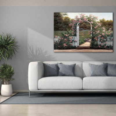 " Rose Trellis " by Diane Romanello