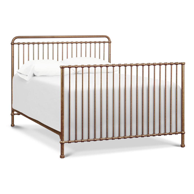 Winston 4 -in-1 Convertible Crib, Vintage Gold