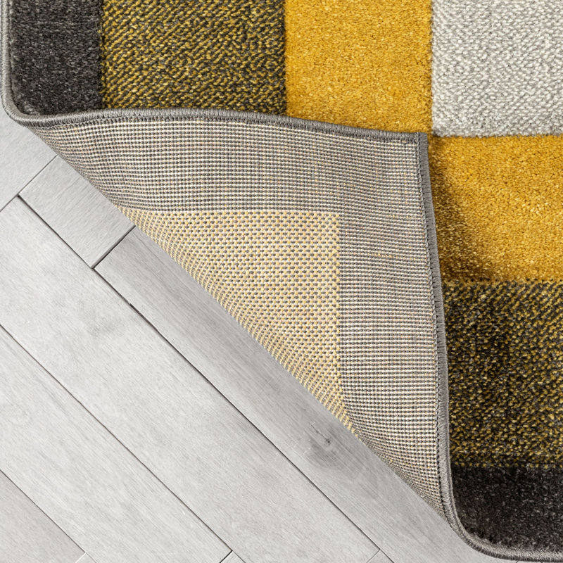 Astrid Geometric Synthetic Area Rug, Rectangle 160 x 220 cm