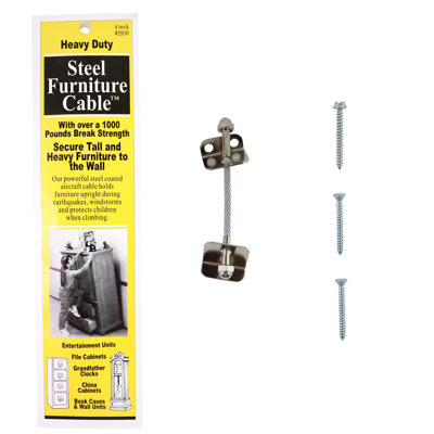 12 PK, 4" Steel Cable