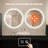 Naliyah Round Energy Saving Copper-Free Silver LED Lighted Bathroom / Vanity Mirror, Anti-Fog, Dimmable-1024828734