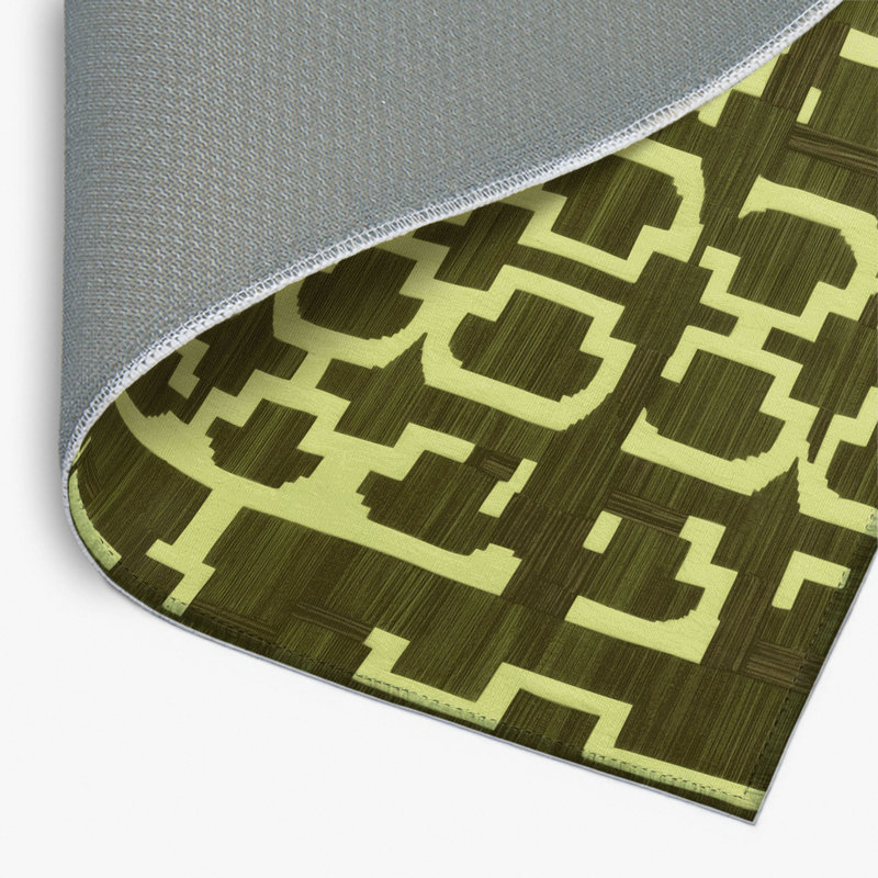Tapis vert intérieur et extérieur Trellis, Rectangle 4pi x 6 pi