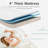 Amina Upholstered Metal Open-Frame Bed