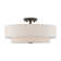 Balliol Fabric Semi Flush Mount
