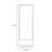 Rectangle Solid Wood+Metal Full Length Mirrors-1985614652