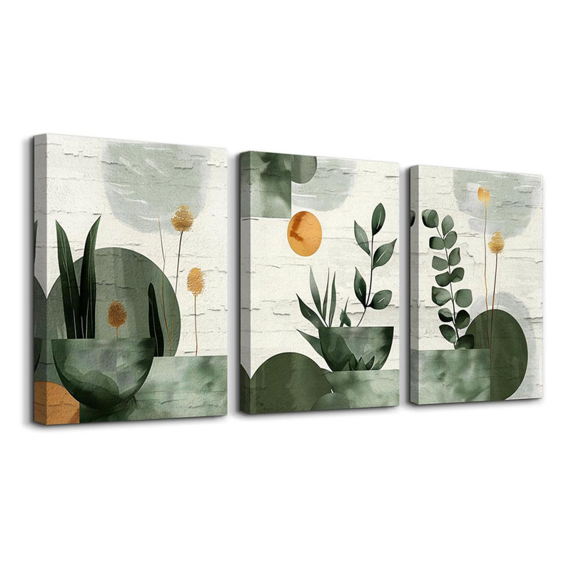 3 Piece Wrapped Canvas Print