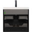 Roxan 23.63'' Single Bathroom Vanity with Resin Top