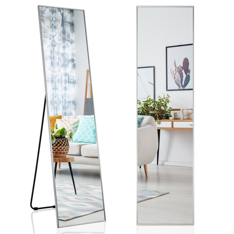 Quenita Metal Mirror, Silver