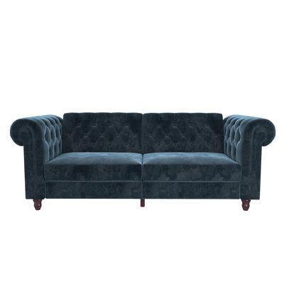 Dimmitt 3 Seater Velvet Sofa
