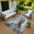 Machine Washable Indoor/Outdoor Brenden ACN2242 Abstract Rug-592153925