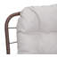 Causeuse de patio avec coussin