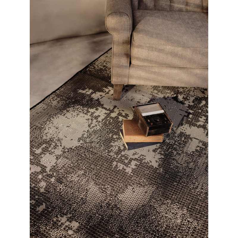 Tapis d'extérieur gris anthracite Furnish My Place, Rectangle 7 pi 10 po x 10 pi