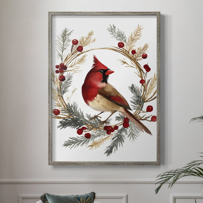 «Christmas Holiday Art CMLXVII», reproduction d'art encadrée - bois massif XMA171747