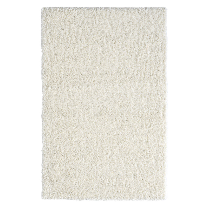 Shaggy Lush cream  Rug, Rectangle 120 x 180cm