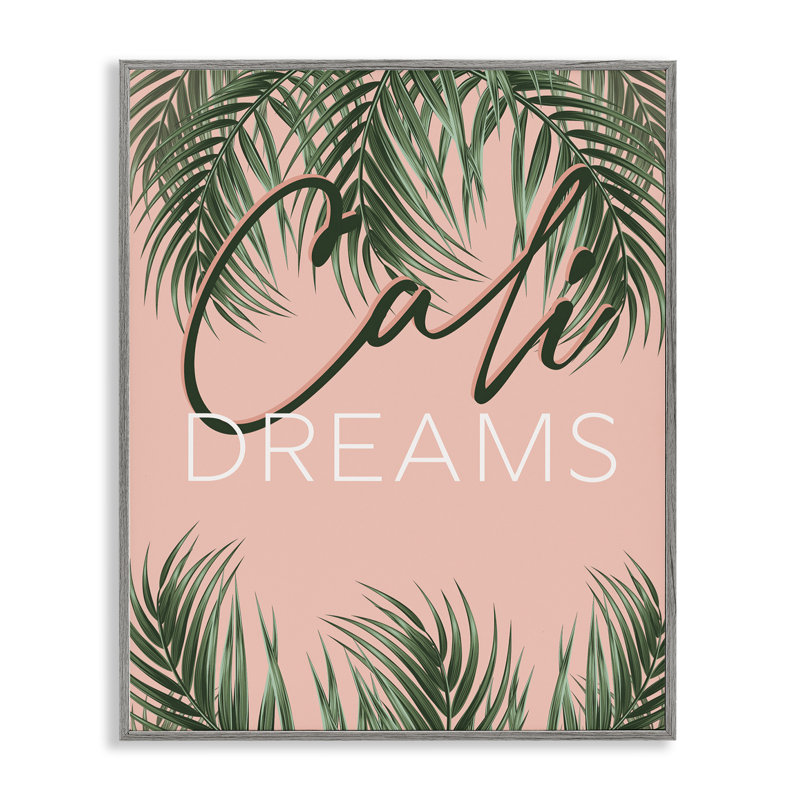  Cali Dreams on Palms, estampe numérique par Angela Nickeas, H 14 po x l 11 po, Estampe numérique Farmhouse