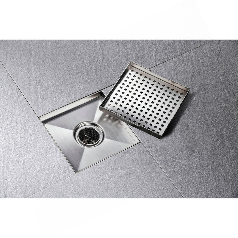 Drain de plancher de douche 6 pouces