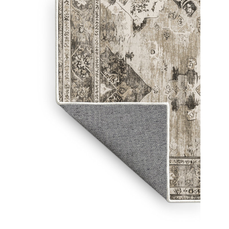 Victorian Flourish Rug, Round 4'