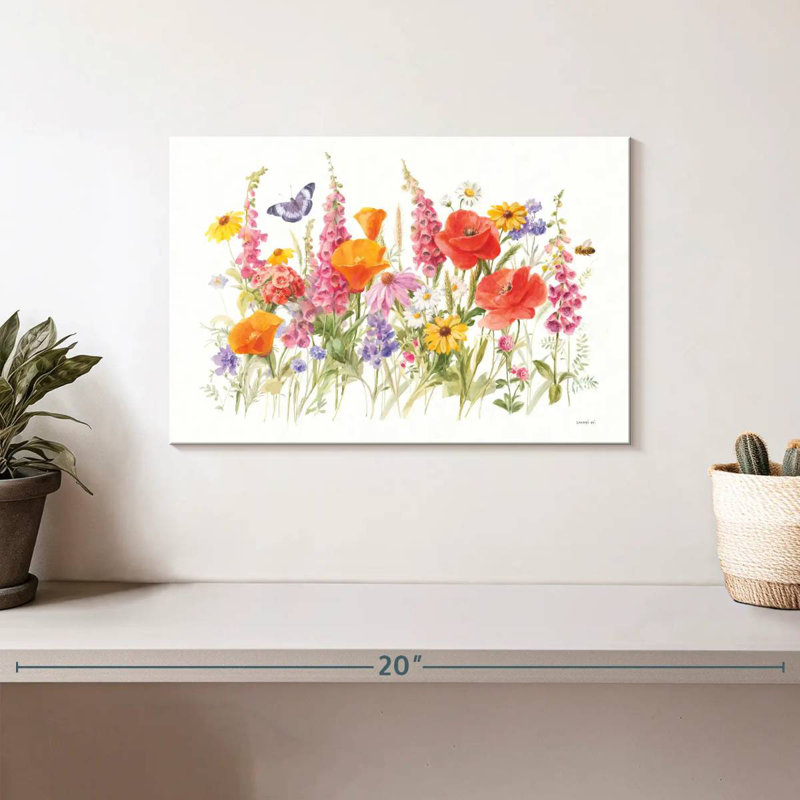 Harnek fleurs sauvages en fleurs, H 8 po x l 12 po