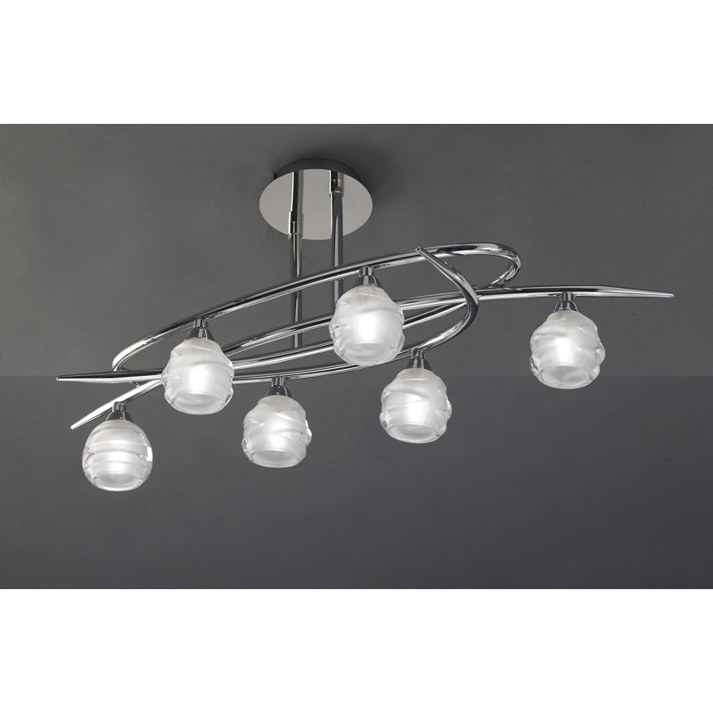 Lustree 6 lumières unique/à l’état classique/traditionnel Barloy