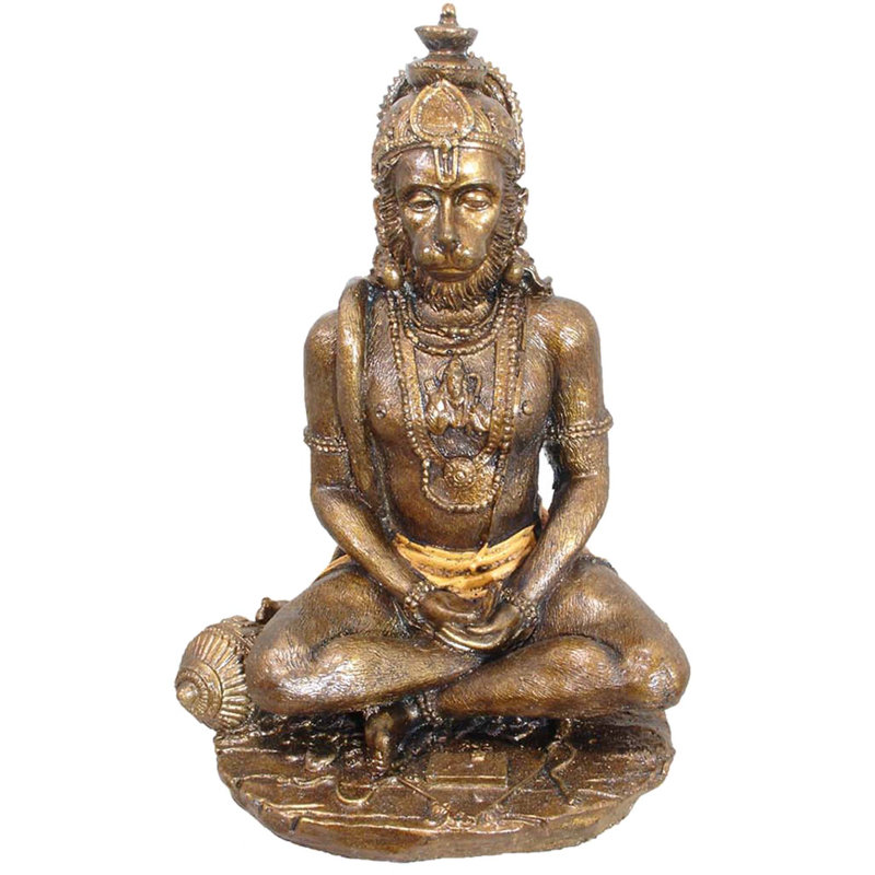 Figurine hanuman Arianne, Orange